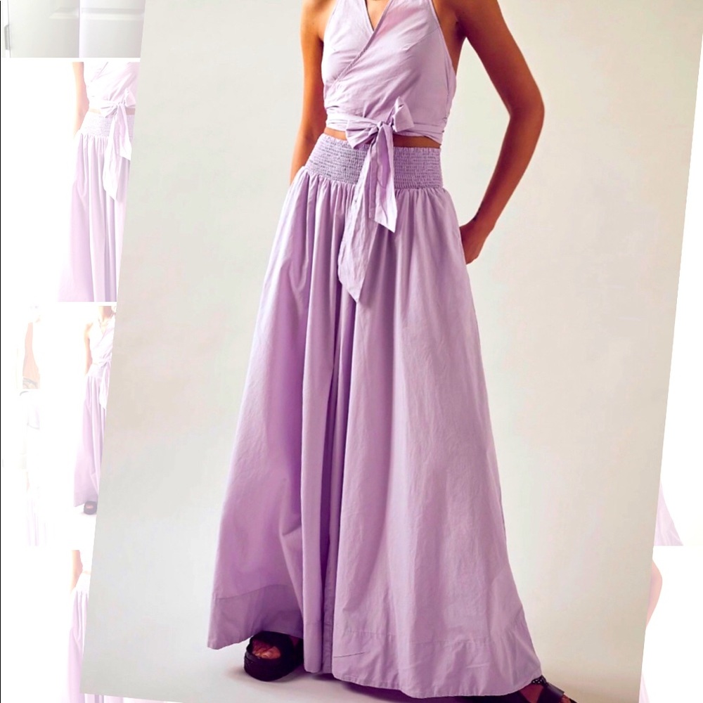 Free People Paloma set in Lavender, XS